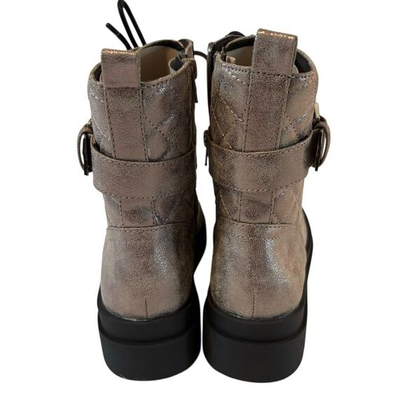 Jellypop Zestily Distressed Pewter Ladies Boots in Szs 6 & 6.5M - Picture 3 of 6